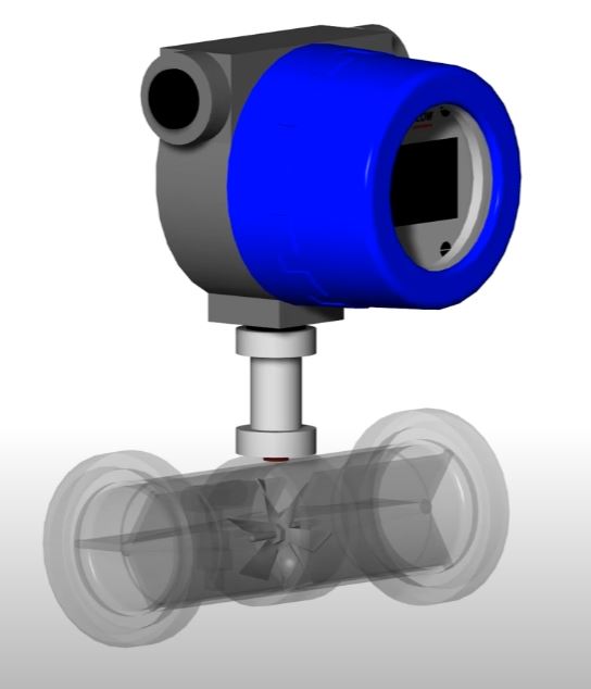caudalimetro de turbina