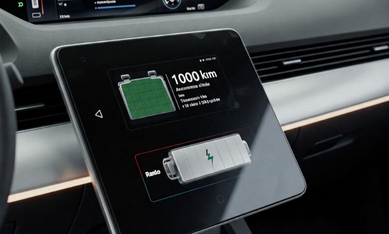 1000 km Autonomía y Carga Ultra-Rápida