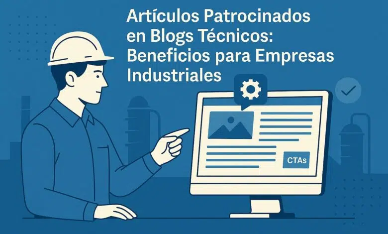 Artículos Patrocinados en Blogs Técnicos: Beneficios para Empresas Industriales 15 Artículos técnicos patrocinados